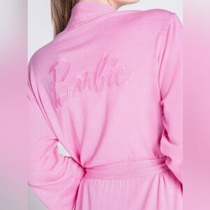 P.J. Salvage Pink Barbie Lounge Robe size Large